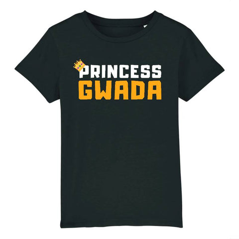 Image of t-shirt enfant princess gwada