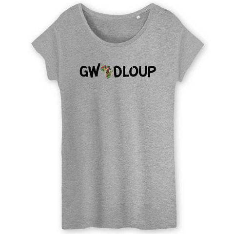 Image of tshirt femme gwadloup