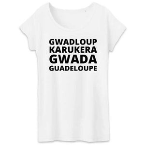 tshirt femme gwadloup karukera