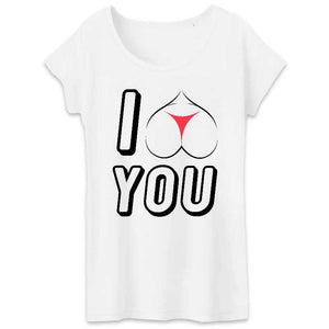 tshirt femme i love you