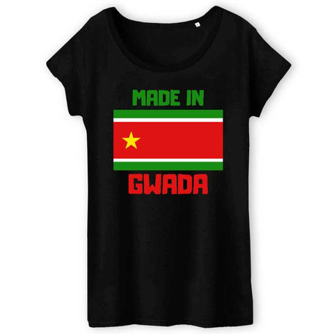 Image of tshirt femme made in gwada