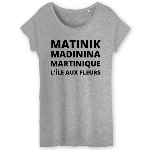 Image of matinik madinina tshirt femme 