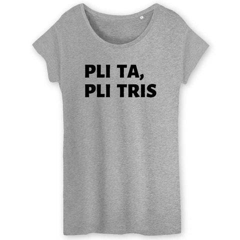 Image of tshirt pli ta pli tris femme 