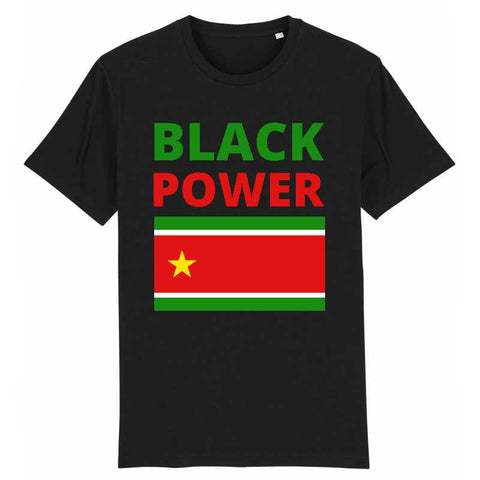 Image of tshirt homme black power guadeloupe gwada