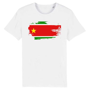 T-Shirt Homme - Drapeau Guadeloupe effet déchiré