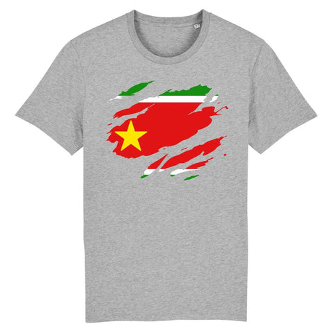 Image of T-Shirt Homme - Drapeau Guadeloupe effet t-shirt déchiré