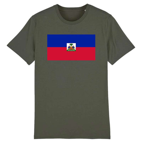 Image of drapeau haiti t-shirt homme 