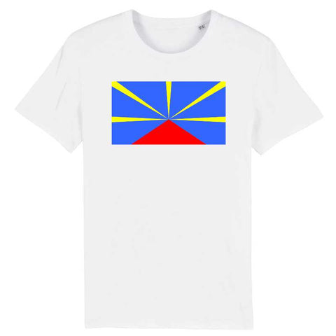 Image of tshirt homme drapeau independantiste reunion