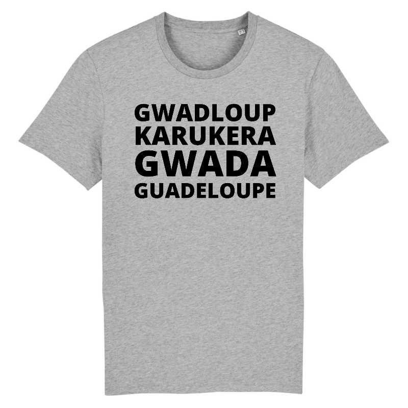 gwadloup karukera gwada guadeloupe tshirt homme 