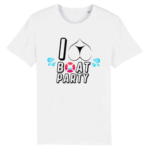 T-Shirt Homme - I love boat party