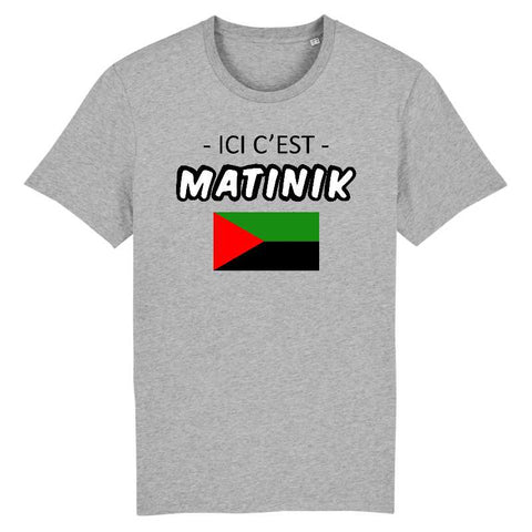 Image of ici cest matinik tshirt homme 