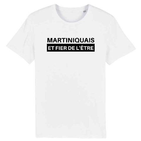 Image of t-shirt homme martiniquais et fier de l'être