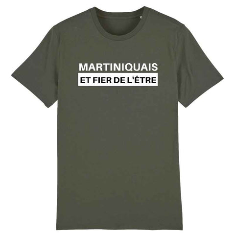 Image of martiniquais et fier de l'être tshirt homme 