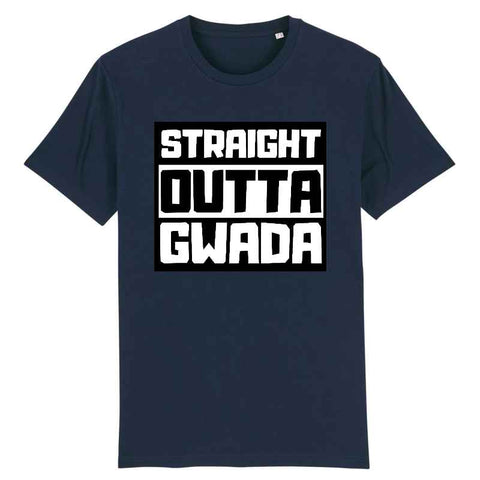 Image of t-shirt straight outta gwada homme 